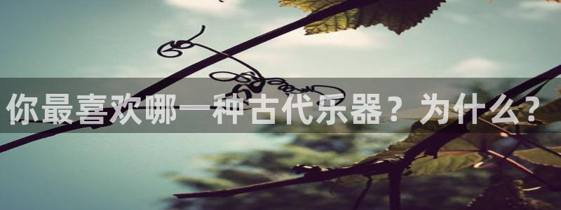 凯发k8娱乐手机版官网：你最喜欢哪一种古代乐器？为什么？