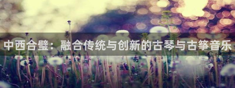 凯发旗舰网站：中西合璧：融合传统与创新的古琴与古筝音乐